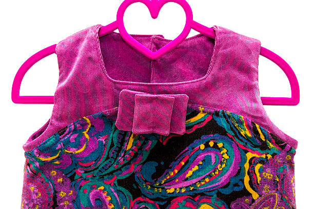 istock violet dress on hanger, detail 537247093