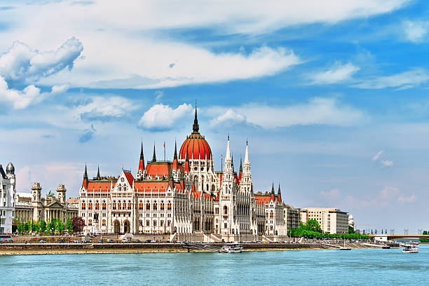 istock Hungarian Parliament at daytime. Budapest. 537248370