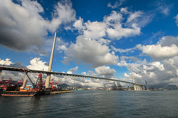 istock Hong Kong Stonecutter's Bridge 537248665