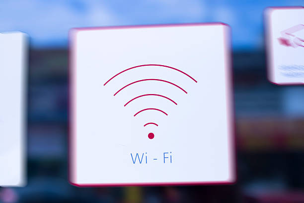 istock Wirales technology symbol, wi fi, lights 537248838