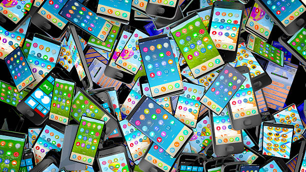 istock Pile of different types of cell phones. 537258606
