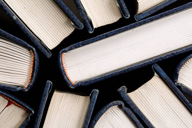 istock seen from above of books 537264212