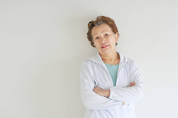 istock Elderly Japanese woman 537265166