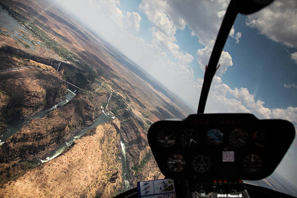 istock Victoria waterfall and Zambezi river 537266554