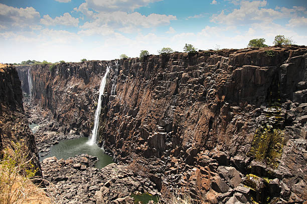istock Victoria waterfall and Zambezi river 537267362