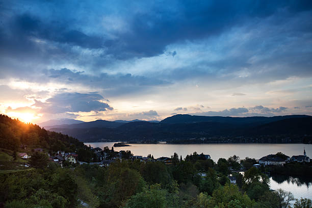 istock Fantastic sunny day is in mountain lake. Beauty world. 537268422