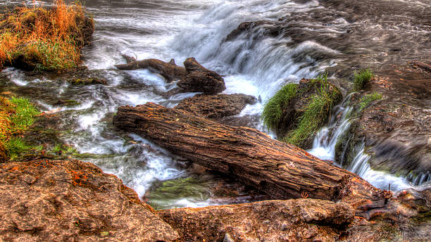 istock Colorful scenic waterfall in HDR 537274407