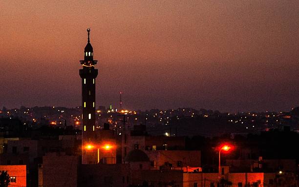 istock beautiful minaret at night 537283758