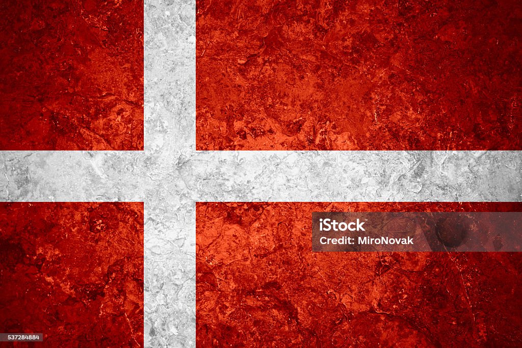 Bandeira da Dinamarca - Foto de stock de Arte, Cultura e Espetáculo royalty-free