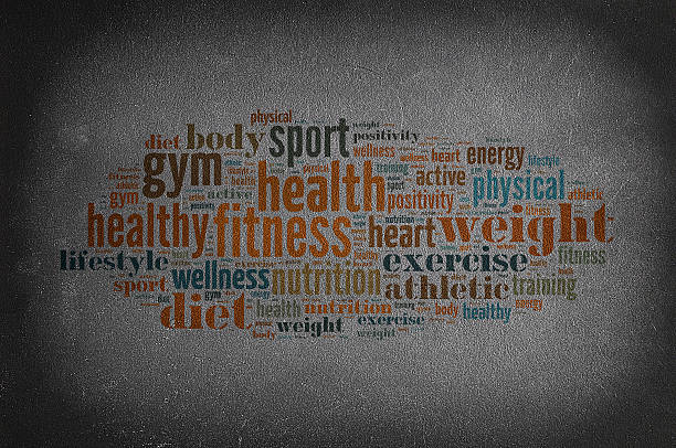 istock Fitness and sport word. 537287082