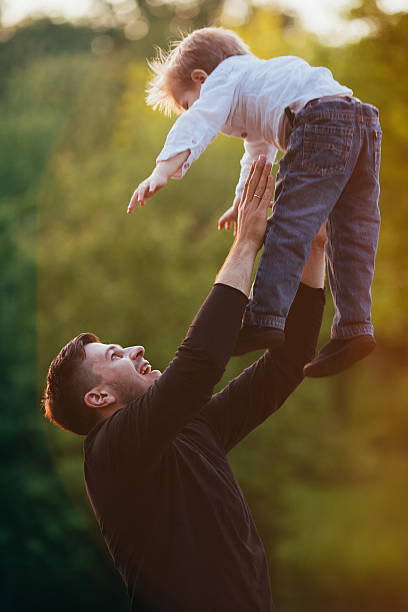 istock Young father with his son in park 537288914