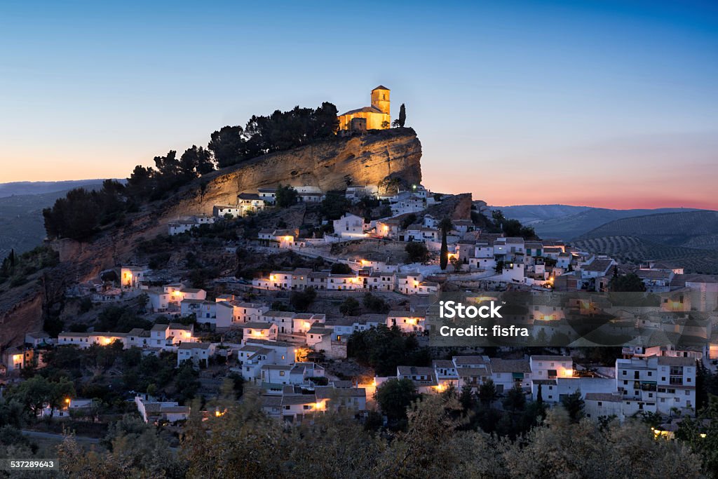 Montefrio at sunset, Andalusia, Spain Spain Stock Photo