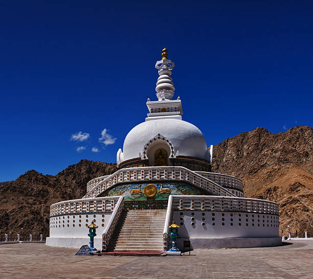 istock Shanti stupa in Leh 537293060