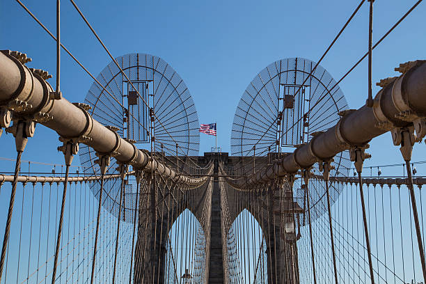 istock brooklyn bridge during a sunny day in new york 537297092