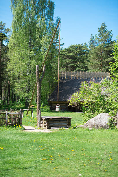 istock Water well in the old village. 537306020