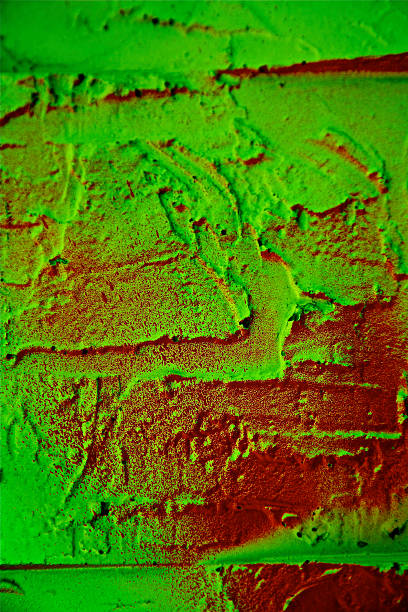 istock green red graffiti paint abstract background pattern city concrete wall 537306882