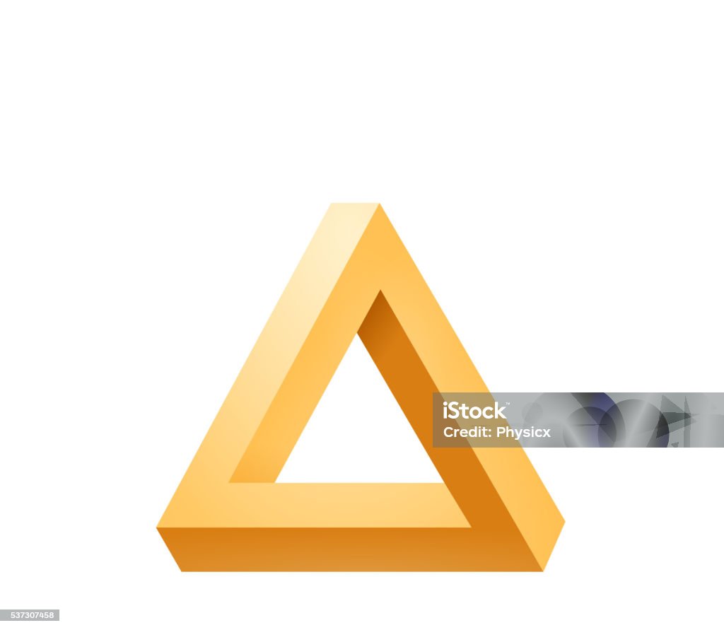 Biểu Tượng Tam Giác Penrose Hình Tam Giác Không Thể Ảo Ảnh Quang ...