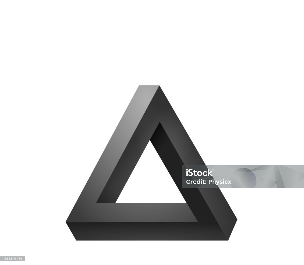 Biểu Tượng Tam Giác Penrose Hình Tam Giác Không Thể Ảo Ảnh Quang ...