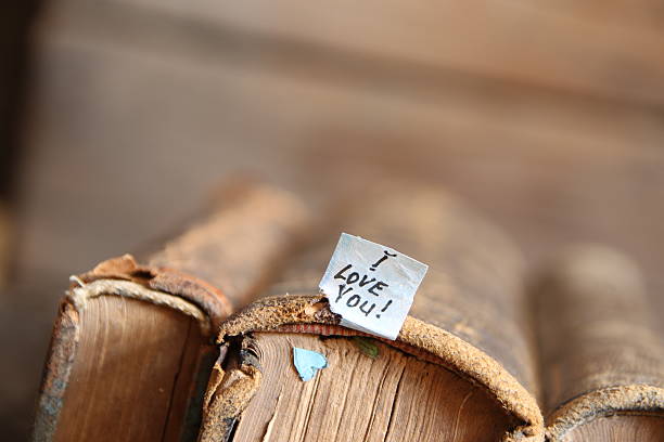 istock I Love You - vintage style 537311984