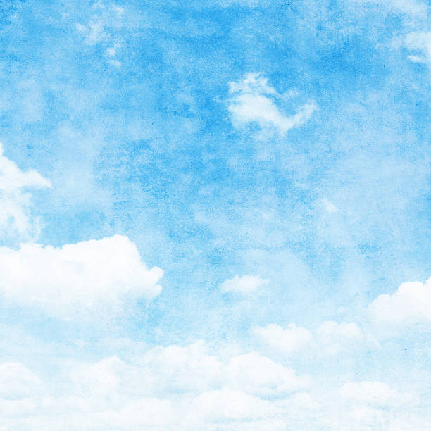 istock Blue sky in grunge style. 537312966