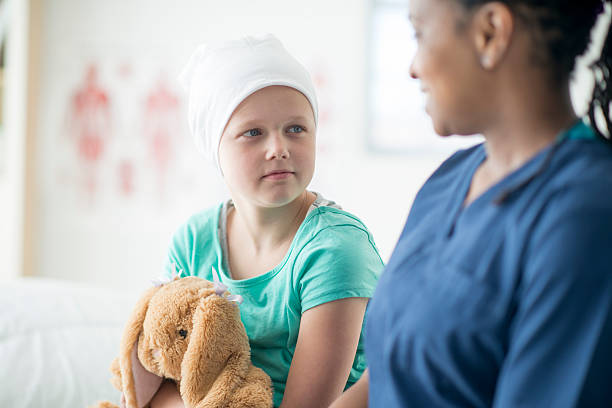 istock Little Girl Waiting with a Nurse 537313278