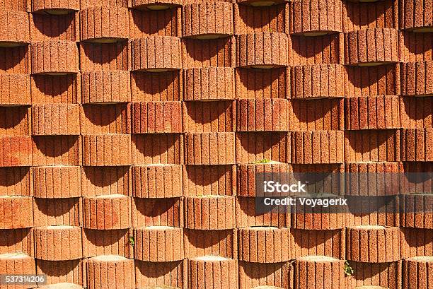 Planter Blocks Retaining Wall Background Texture Stock Photo - Download Image Now - Architecture, Backgrounds, Block Shape