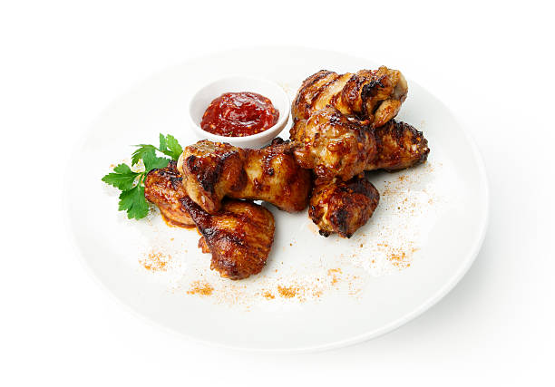 istock Restaurant food isolated - grilled meat 537315155