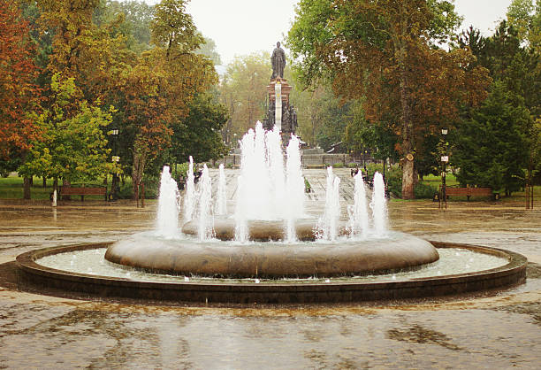 istock Fountains in the park 537317093