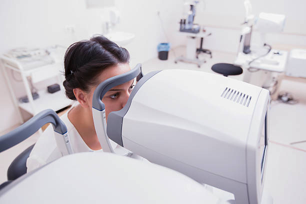 istock Laser eye surgery in hospital 537318305