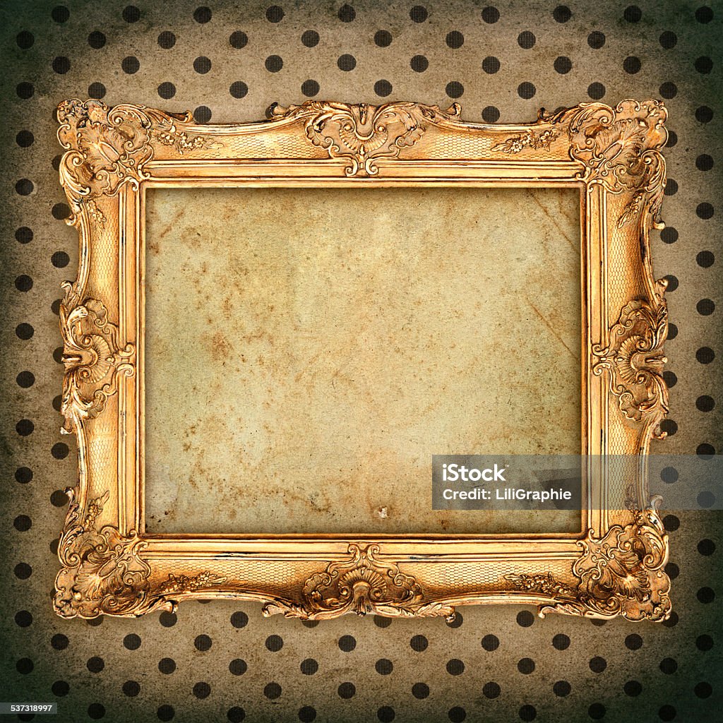 Khung Hình Cổ Trên Giấy Dán Tường Lâu Đời Nền Grunge Cổ Điển Hình ...