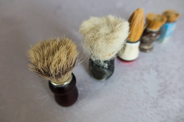 istock new and old shaving brush 537320218