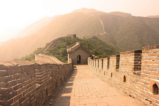 istock Great Wall in summer, Mutianyu, China 537325136
