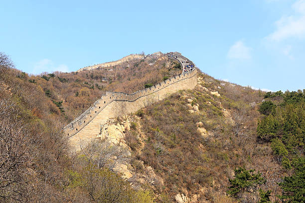 Great Wall of China in Spring, in Beijing