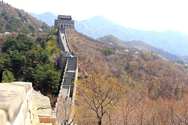Great Wall of China in Spring, in Beijing