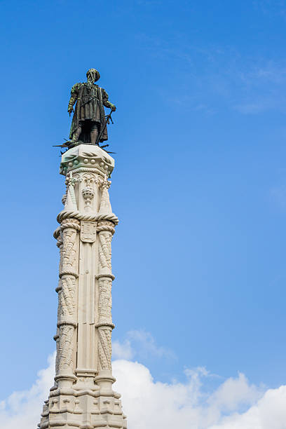 istock Statue of Afonso de Albuquerqu in Lisbob Portugal 537338472