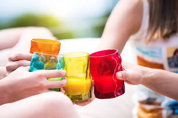 Photo of Toasting With Healthy Drink