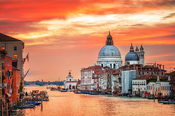 istock Canal Grande on sunrise, Venice, Italy 537346830
