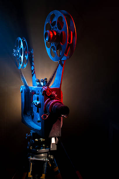 istock Unusual old movie projector 537348031