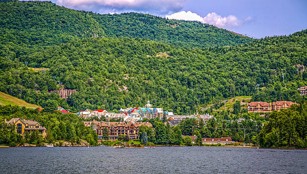 istock Panoramic view of Mont tremblant village. 537348191
