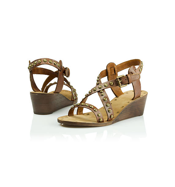 istock Pair of women shoes 537349215