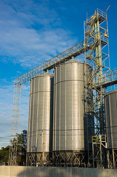 istock Silo in agricultural factory. 537350413