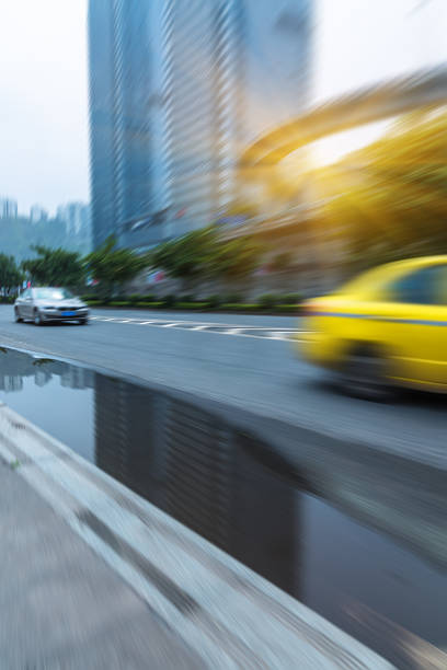 istock traffic in the downtown district,Chongqing 537351438