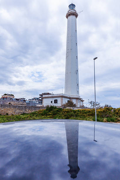 Punta San Cataldo Lighthouse in Bari. Bari, Apulia, Italy