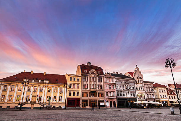 Architecutre of Bydgoszcz. Bydgoszcz, Kuyavian-Pomeranian, Poland.
