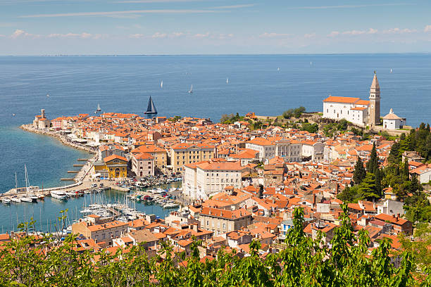 istock Picturesque old town Piran, Slovenia. 537360632