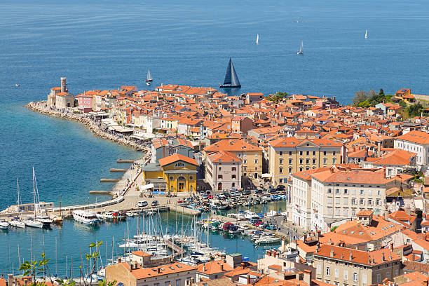 istock Picturesque old town Piran, Slovenia. 537360740
