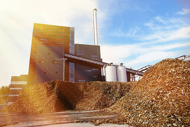 istock bio power plant against blue sky 537364066