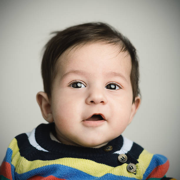 istock Portrait of a smiling kid looking at camera. 537366140