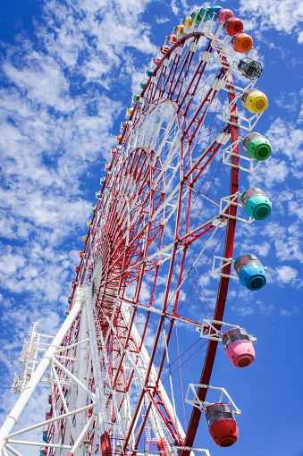 Giant Ferris Wheel in Odaiba, Tokyo