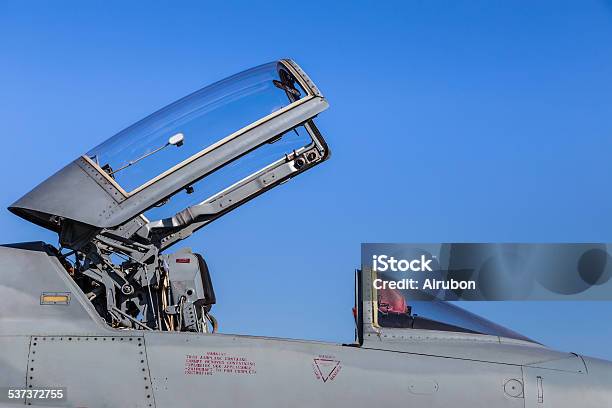 F5e Tiger Fighter Jet Ejection Seat Stock Photo - Download Image Now - Fighter Plane, 2015, Aerospace Industry